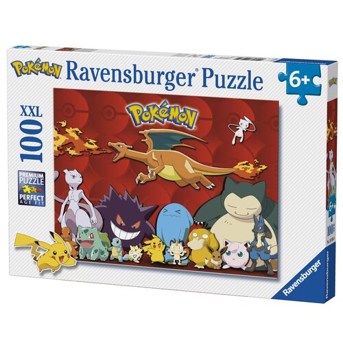 Puzzle RAVENSBURGER Pokemon XXL 10934 (100 elementów)