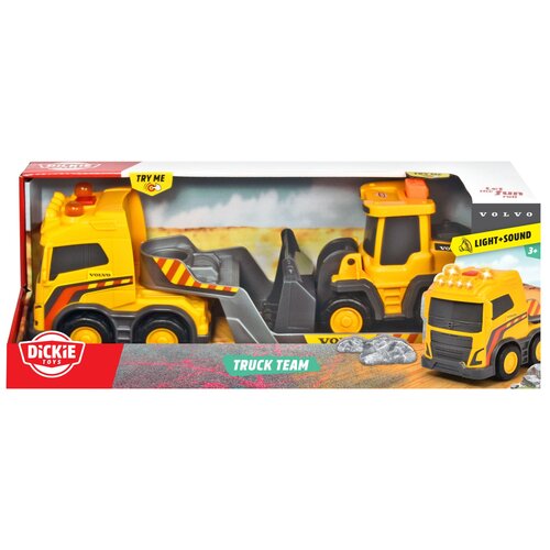 Samochód DICKIE TOYS Construction Volvo Truck Team 203725008