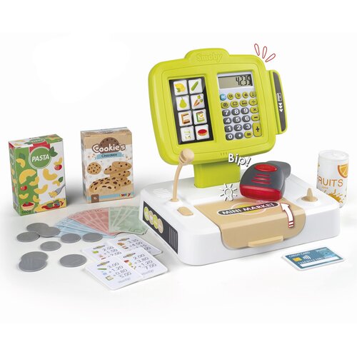 Zabawka kasa sklepowa SMOBY elektroniczna ze skanerem 7600350113