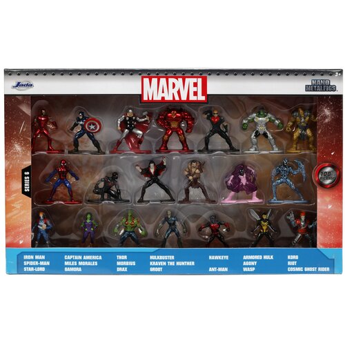 Zestaw figurek JADA TOYS Marvel wersja 6 253225018