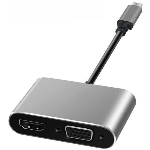Adapter USB Typ-C - HDMI/VGA ART Kabada OEM-C13
