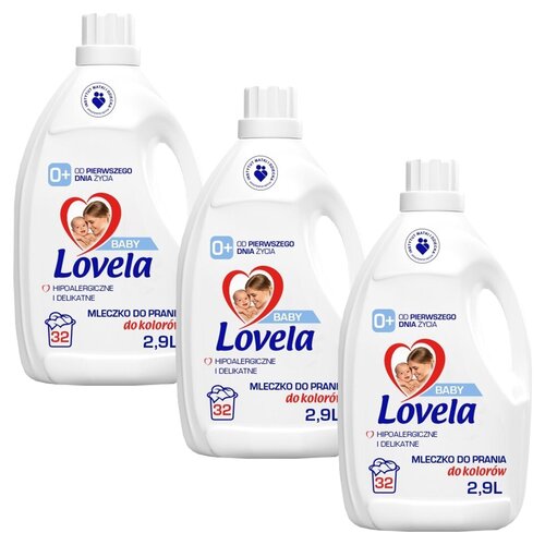 Płyn do prania LOVELA Baby Kolor 3 x 2900 ml
