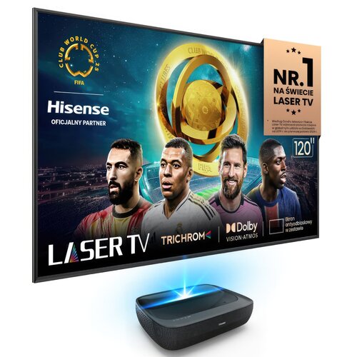Laser TV HISENSE 120L9HA 120" 4K Dolby Atmos Dolby Vision HDMI 2.1