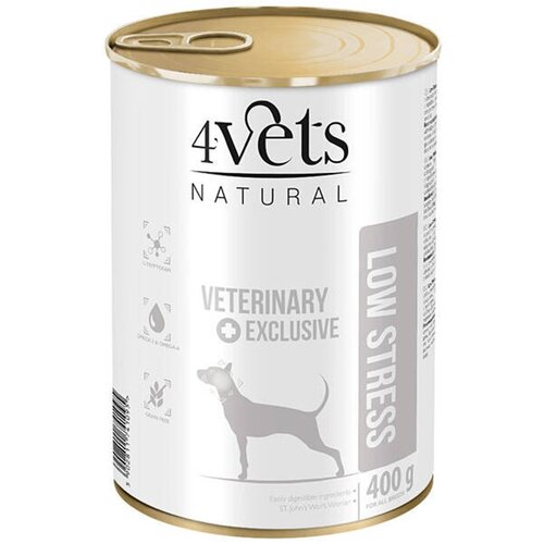 Karma dla psa 4VETS NATURAL Low Stress 400 g