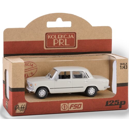 Samochód DAFFI Kolekcja PRL Fiat 125P MR K-595
