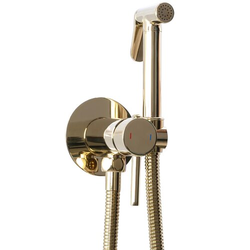Bateria bidetowa REA Loop Lungo B8979 Złoty