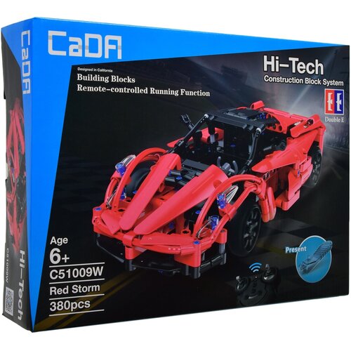 Klocki plastikowe CADA Hi-Tech Red Storm Zdalne sterowanie C51009W