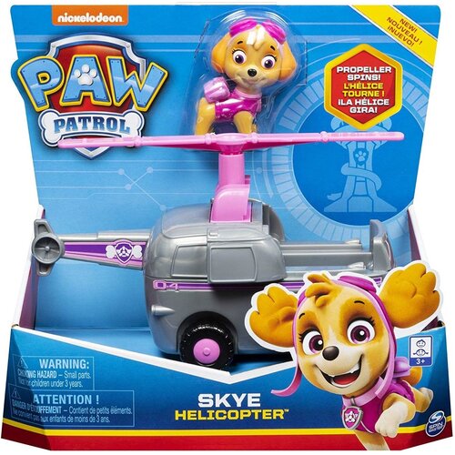 Pojazd SPIN MASTER Psi Patrol: Skye Helicopter + figurka 6054187