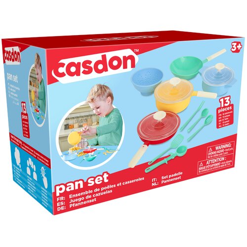 Zabawka zestaw garnków i akcesoriów kuchennych CASDON 50250