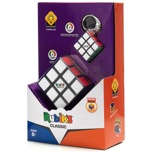 Zabawka kostka Rubika SPIN MASTER Rubik's Classic + breloczek 6062800