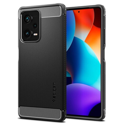 Etui SPIGEN Rugged Armor do Xiaomi Redmi Note 12 Pro+ 5G Czarny