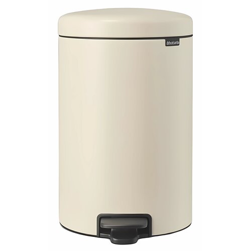 Kosz na śmieci z pedałem BRABANTIA 149948 NewIcon nie przepuszcza zapachów, łatwy w czyszczeniu 20L Beżowy
