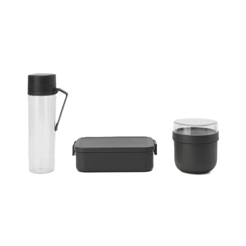 Zestaw lunchboxów BRABANTIA Make & Take Szary
