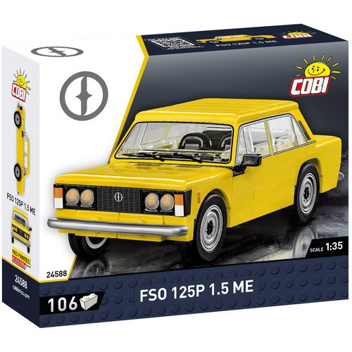 Klocki plastikowe COBI Youngtimer Collection FSO 125P 1.5ME COBI-24588