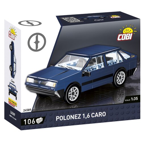 Klocki plastikowe COBI Youngtimer Collection Polonez 1.6 Caro COBI-24589