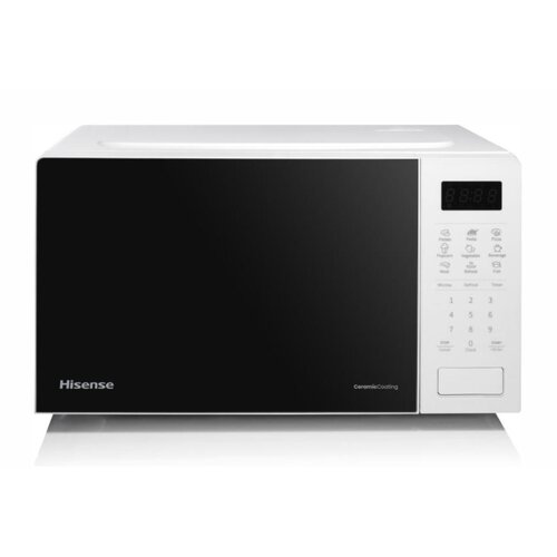 Kuchenka mikrofalowa HISENSE H20MOWS4 700W średnica 25.5 cm pojemność 20L Pulse Technology Biały