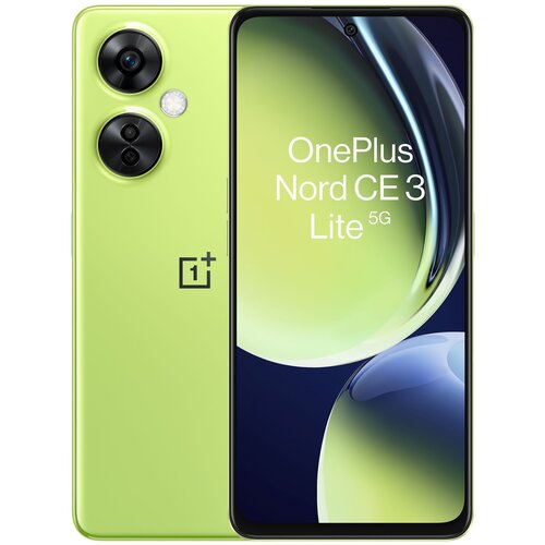 Smartfon ONEPLUS Nord CE 3 Lite 8/128GB 5G 6.72" 120Hz Zielony