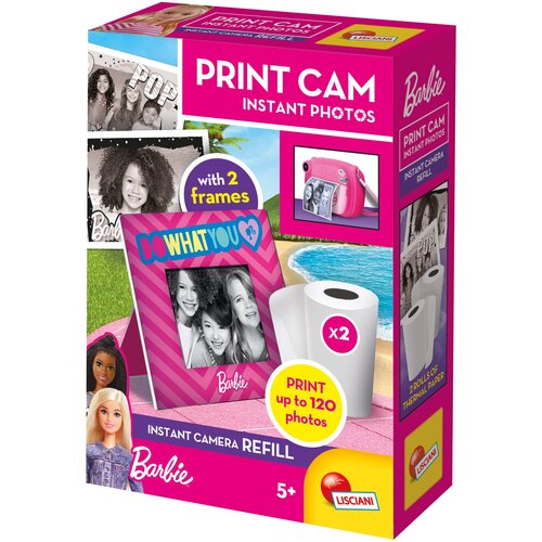 Wkład do aparatu LISCIANI Barbie Print Cam 2szt (120 zdjęć)