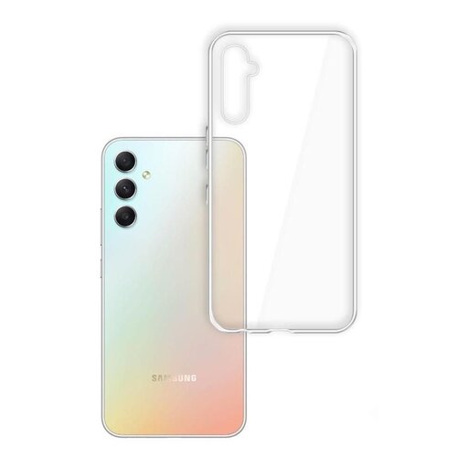 Etui 3MK Clear Case do Samsung Galaxy A34 5G Przezroczysty
