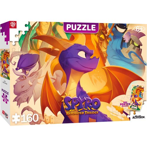 Puzzle CENEGA Spyro Reignited Trilogy Heroes (160 elementów)