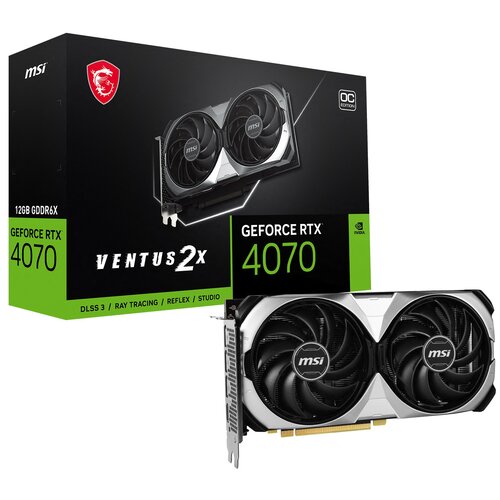 Karta graficzna MSI GeForce RTX 4070 Ventus 2X 12GB OC DLSS 3