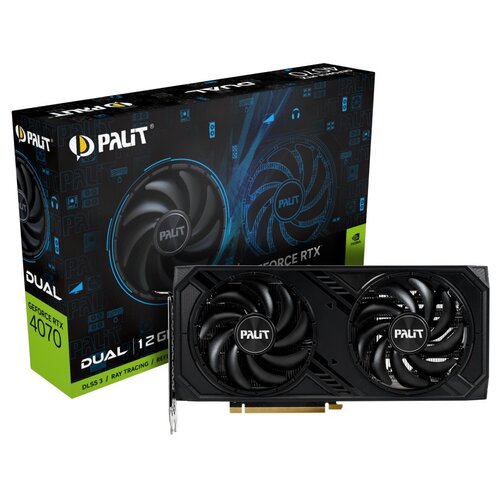 Karta graficzna PALIT GeForce RTX 4070 Dual 12GB DLSS 3