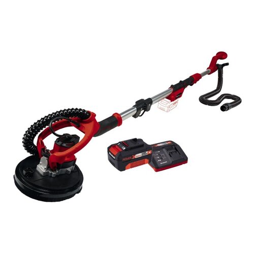 Szlifierka do gipsu EINHELL TE-DW 18/225 Li Solo 4259990 + Akumulator EINHELL PXC 4512042 4Ah 18V + Ładowarka
