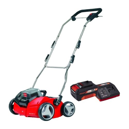 Wertykulator elektryczny EINHELL GE-SC 35/1 + Akumulator EINHELL PXC 4512042 4Ah 18V + Ładowarka