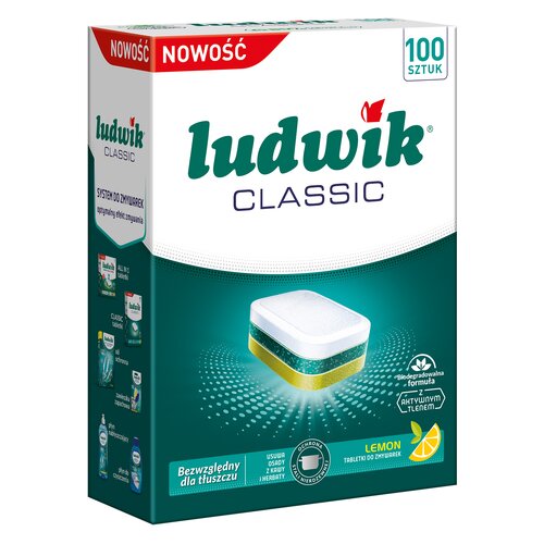 Tabletki do zmywarek LUDWIK Classic - 100 szt.