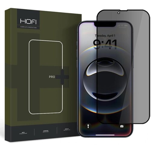 Szkło prywatyzujące HOFI Anti Spy Glass Pro+ do Apple iPhone 13/13 Pro/14/16e Privacy