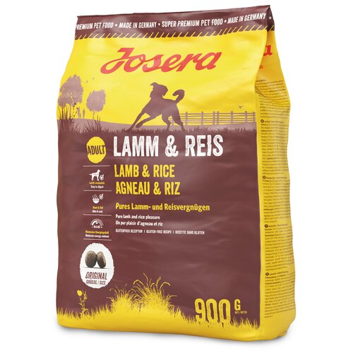 Karma dla psa JOSERA Lamm & Reis Jagnięcina z ryżem 900 g