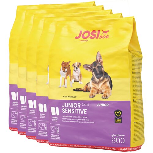 Karma dla psa JOSIDOG Junior Sensitive Drób 5 x 900 g