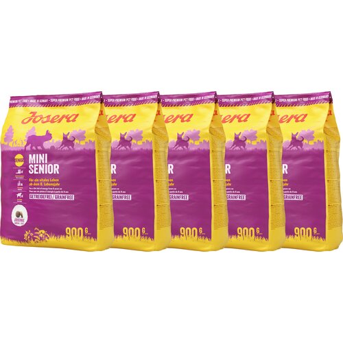Karma dla psa JOSERA Mini Senior Łosoś 5 x 900 g