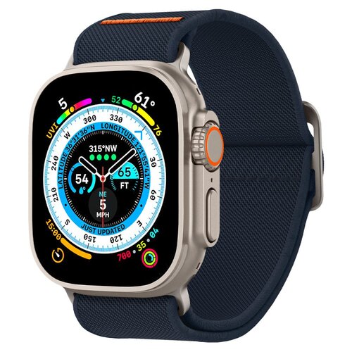 Pasek SPIGEN Fit Lite Ultra do Apple Watch 6/7/8/9/10/SE/Ultra 1/2 (44/45/46/49mm) Granatowy