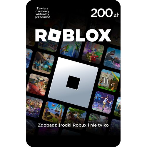 Karta podarunkowa ROBLOX 200 zł