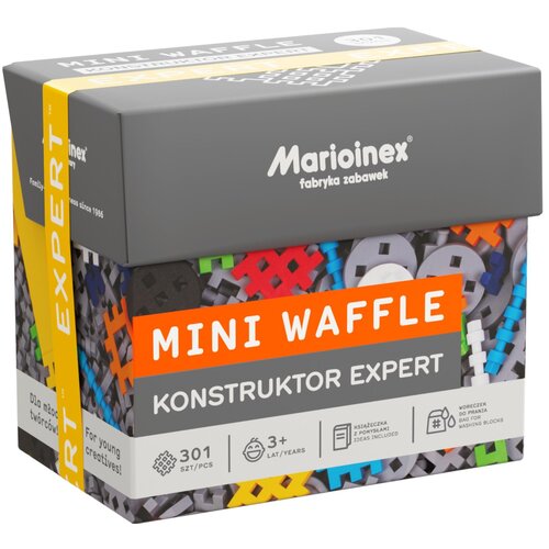 Klocki elastyczne MARIOINEX Mini Waffle Konstruktor Expert 904039