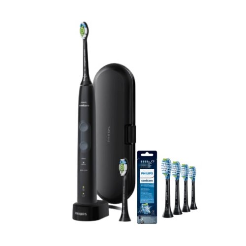 Szczoteczka soniczna PHILIPS Sonicare ProtectiveClean HX6850/47 + Końcówka szczoteczki PHILIPS Sonicare HX9044/33 (4 sztuki)