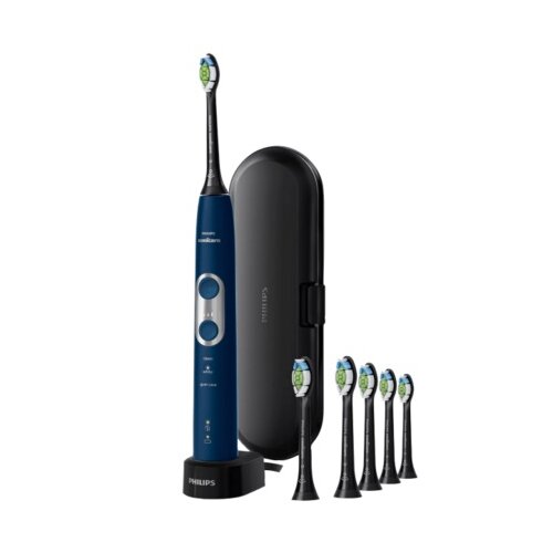 Szczoteczka soniczna PHILIPS Sonicare HX6871/47 + Końcówka szczoteczki PHILIPS Sonicare HX6064/11 (4 sztuki)