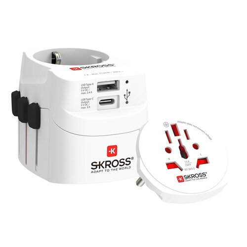 Adapter SKROSS Pro Light USB AC Świat 1.302472
