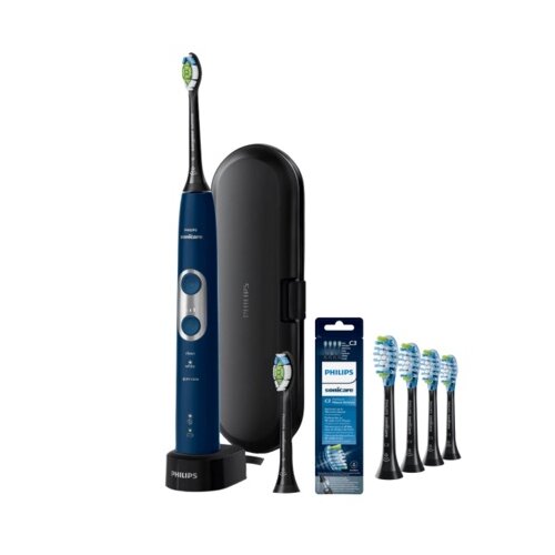 Szczoteczka soniczna PHILIPS Sonicare HX6871/47 + Końcówka szczoteczki PHILIPS Sonicare HX9044/33 (4 sztuki)