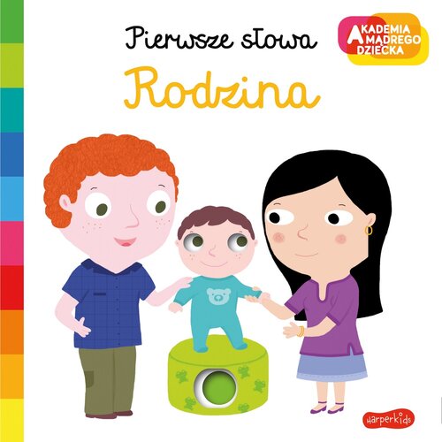 Książka Akademia mądrego dziecka Pierwsze słowa Rodzina Nathalie Choux (twarda okładka)