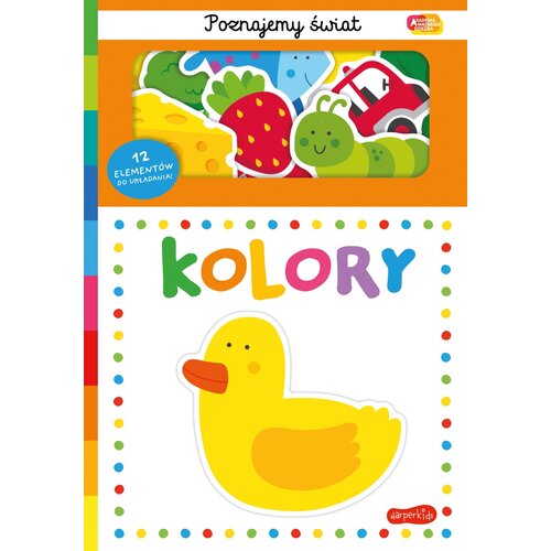 Książka Akademia mądrego dziecka Poznajemy świat Kolory (twarda okładka)