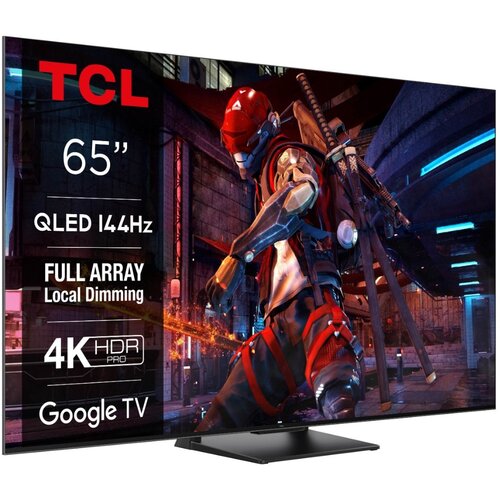 Telewizor TCL 65C745 65" QLED 4K 144Hz Google TV Full Array Dolby Vision Dolby Atmos HDMI 2.1