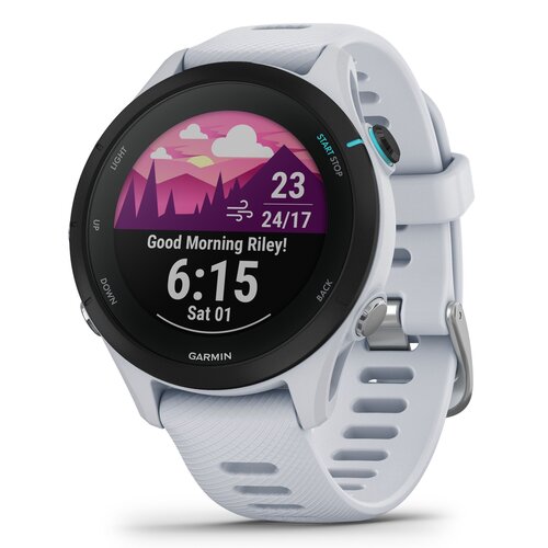 Zegarek sportowy GARMIN Forerunner 255 Music Biały