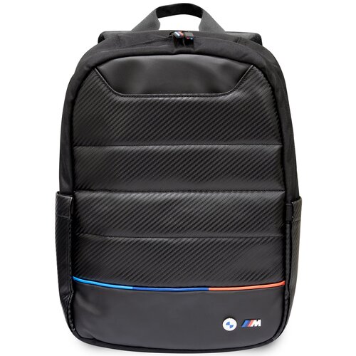 Plecak na laptopa BMW Carbon&Nylon Tricolor 16 cali Czarny