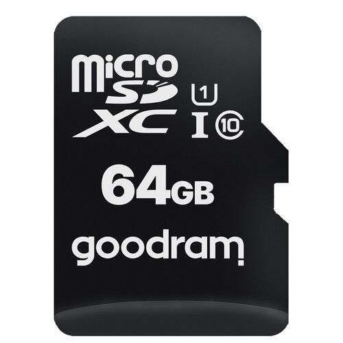 Karta pamięci GOODRAM Power microSDXC 64GB + Adapter