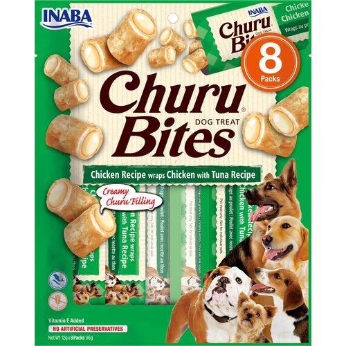 Przysmak dla psa INABA Churu Bites Kurczak i tuńczyk 8 x 12 g