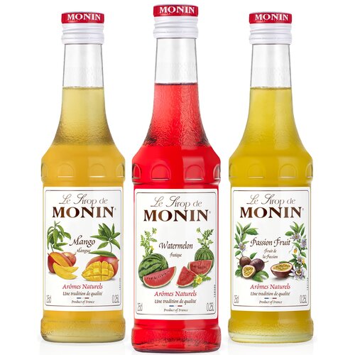 Zestaw syropów do lemoniady MONIN Maxi Set 3 x 250 ml