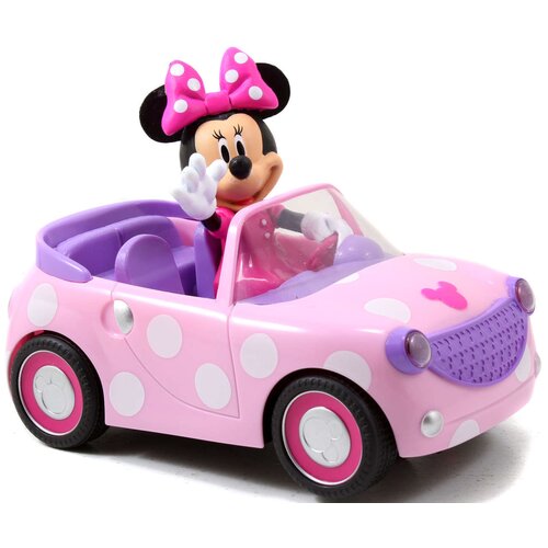 Samochód zdalnie sterowany JADA TOYS Disney Junior Minnie Roadster 253074001