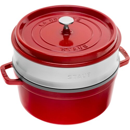 Garnek STAUB La Cocotte 40510-601-0 Czerwony 26 cm